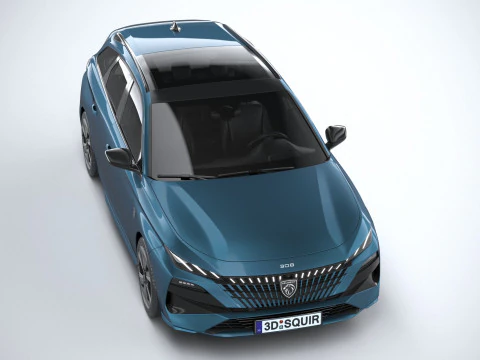 Peugeot 308 SW 2026 3D Model
