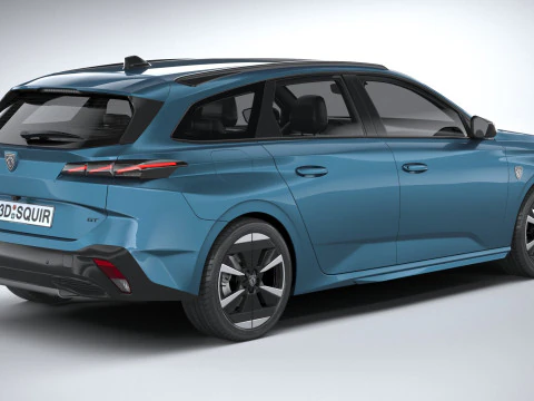 Peugeot 308 SW 2026 3D Model