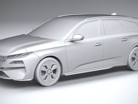 Peugeot 308 SW 2026 3D Model