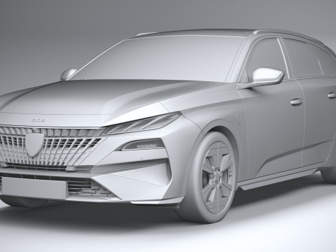 Peugeot 308 SW 2026 3D Model