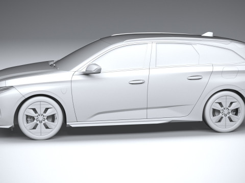 Peugeot 308 SW 2026 3D Model