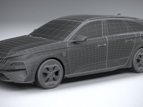 Peugeot 308 SW 2026 3D Model