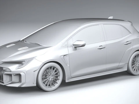 Toyota Corolla GR 2026 3D Model