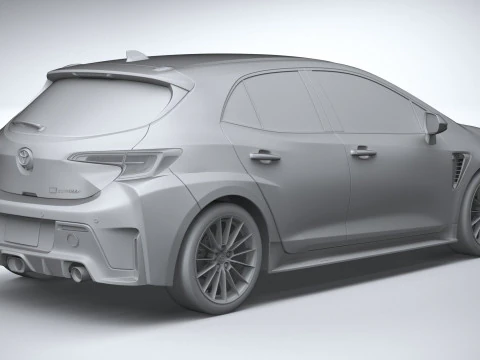 Toyota Corolla GR 2026 3D Model