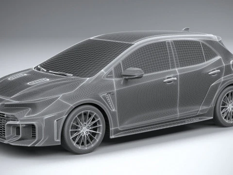 Toyota Corolla GR 2026 3D Model