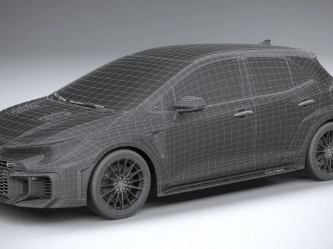 Toyota Corolla GR 2026 3D Model