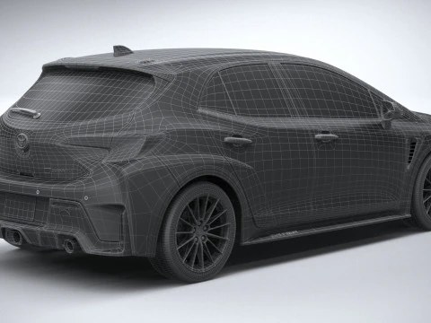 Toyota Corolla GR 2026 3D Model