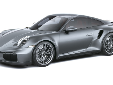 Porsche 911 Turbo S Coupe 2026 3D Модель
