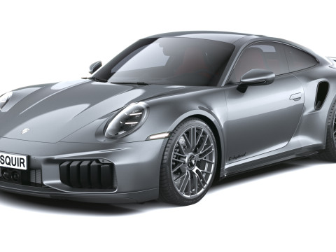 Porsche 911 Turbo S Coupe 2026 Modèle 3D