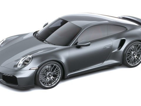 Porsche 911 Turbo S Coupe 2026 Modèle 3D