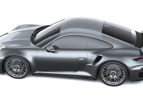 Porsche 911 Turbo S Coupe 2026 Modèle 3D