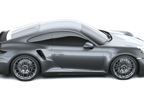 Porsche 911 Turbo S Coupe 2026 Modèle 3D