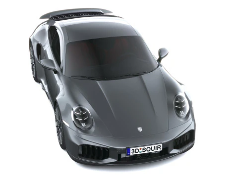 Porsche 911 Turbo S Coup&eacute; 2026 Modello 3D