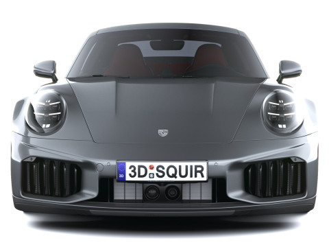 Porsche 911 Turbo S Coupe 2026 Modèle 3D