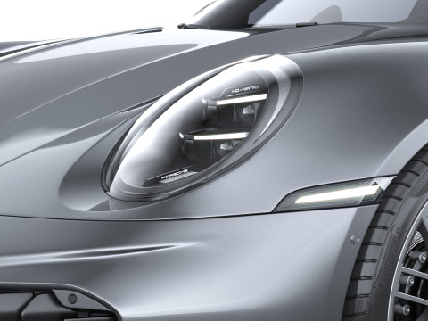 Porsche 911 Turbo S Coupe 2026 Modèle 3D