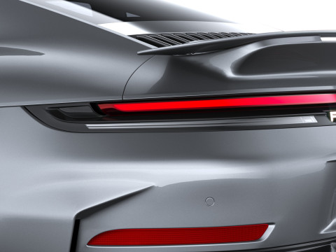 Porsche 911 Turbo S Coupe 2026 Modèle 3D