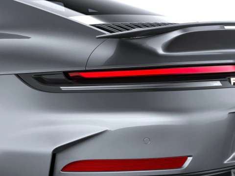 Porsche 911 Turbo S Coup&eacute; 2026 Modello 3D