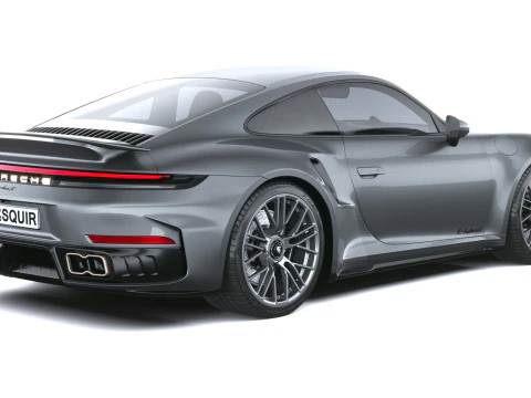 Porsche 911 Turbo S Coup&eacute; 2026 Modello 3D