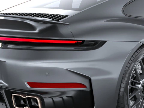 Porsche 911 Turbo S Coup&eacute; 2026 Modello 3D