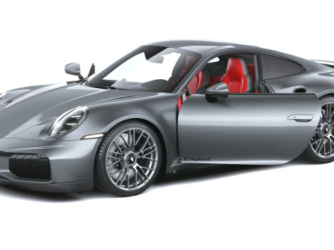 Porsche 911 Turbo S Coup&eacute; 2026 Modello 3D