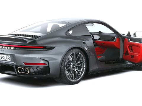 Porsche 911 Turbo S Coup&eacute; 2026 Modello 3D