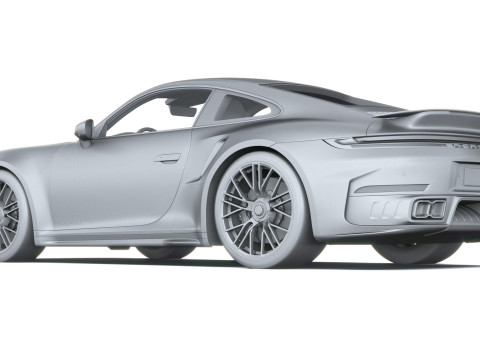 Porsche 911 Turbo S Coupe 2026 Modèle 3D
