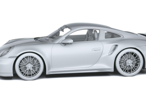 Porsche 911 Turbo S Coupe 2026 Modèle 3D