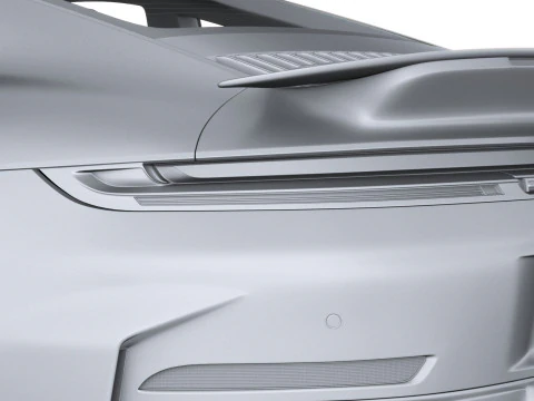 Porsche 911 Turbo S Coup&eacute; 2026 Modello 3D