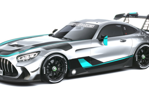 Mercedes-Benz AMG GT2 Edition W16 2025 Modelo 3D