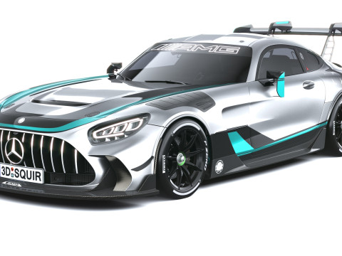 Mercedes-Benz AMG GT2 Edition W16 2025 Modelo 3D