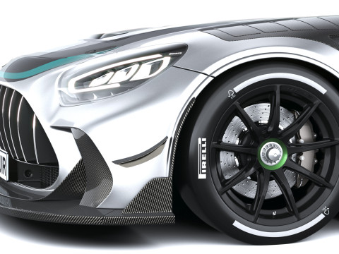 Mercedes-Benz AMG GT2 Edition W16 2025 Modelo 3D