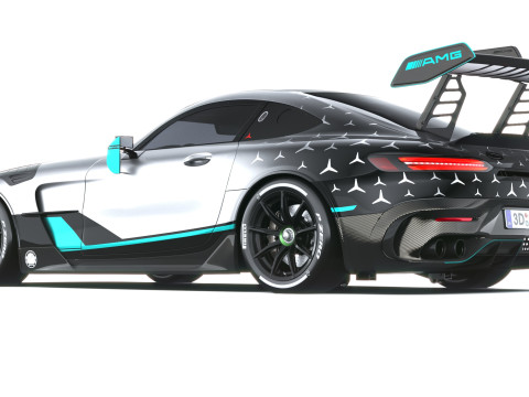 Mercedes-Benz AMG GT2 Edition W16 2025 Modelo 3D