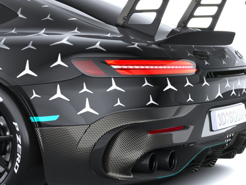 Mercedes-Benz AMG GT2 Edition W16 2025 Modelo 3D