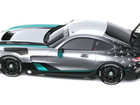 Mercedes-Benz AMG GT2 Edition W16 2025 Modelo 3D