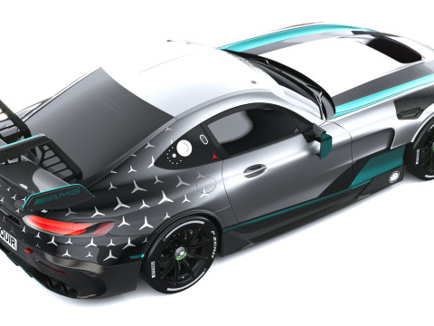 Mercedes-Benz AMG GT2 Edition W16 2025 Modelo 3D
