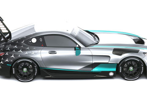 Mercedes-Benz AMG GT2 Edition W16 2025 Modelo 3D