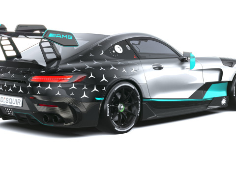 Mercedes-Benz AMG GT2 Edition W16 2025 Modelo 3D