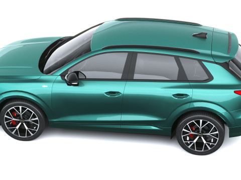 Audi Q3 S-Line 2026 with interior 3D Model