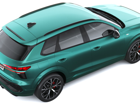 Audi Q3 S-Line 2026 with interior 3D Model