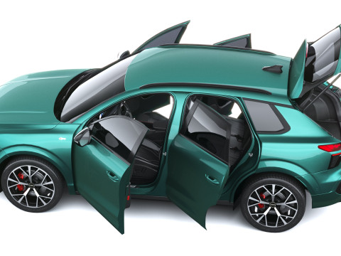 Audi Q3 S-Line 2026 with interior 3D Model
