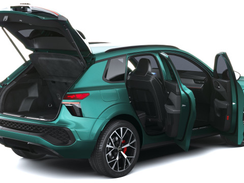 Audi Q3 S-Line 2026 with interior 3D Model