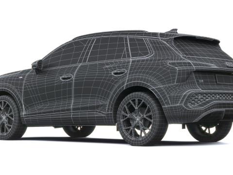 Audi Q3 S-Line 2026 with interior 3D Model