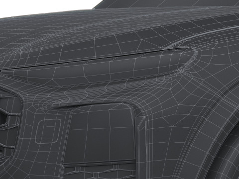 Audi Q3 S-Line 2026 with interior 3D Model
