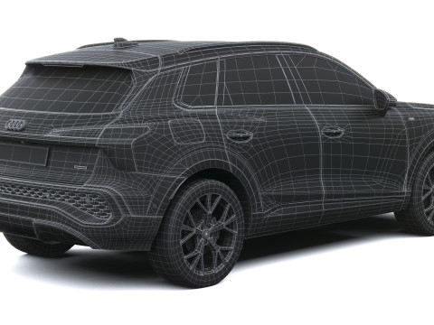 Audi Q3 S-Line 2026 with interior 3D Model