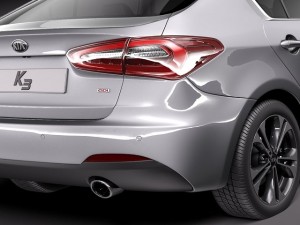 Kia Cerato K3 Forte 2014 3D Model