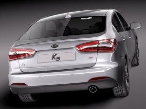Kia Cerato K3 Forte 2014 3D Model