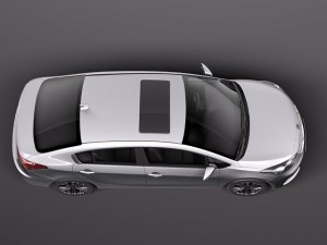 Kia Cerato K3 Forte 2014 3D Model