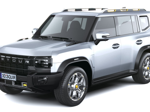 Jetour T2 2025 Modello 3D