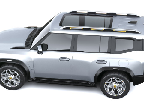Jetour T2 2025 Modello 3D