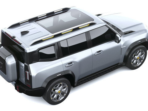 Jetour T2 2025 Modello 3D